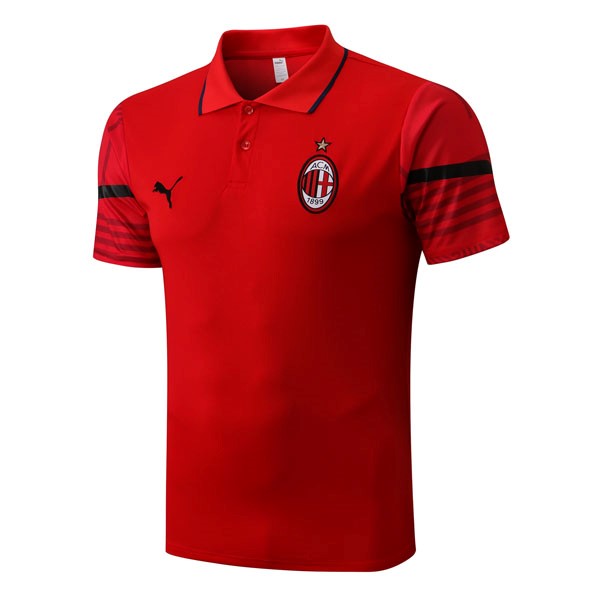 Polo AC Milan 2022 2023 Rojo